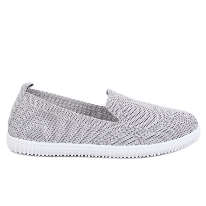 Sneakers slip-on grå 784 LT.GRAY