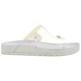 Seastar Transparenta flip-flops vit