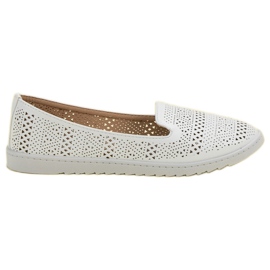 Weide Openwork Lords vit