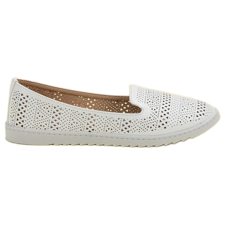 Weide Openwork Lords vit