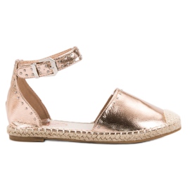 Best Shoes Espadrilles med jetplan gul