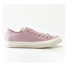 Converse Chuck Taylor All Star Scallop 416 Rosa Skum Gold Egret purpur
