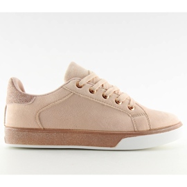 Rosa kvinnors sneakers K-307 Pink II-GAT