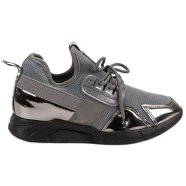 Grå Slip-On sneakers