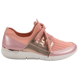 Slip-on sportskor rosa