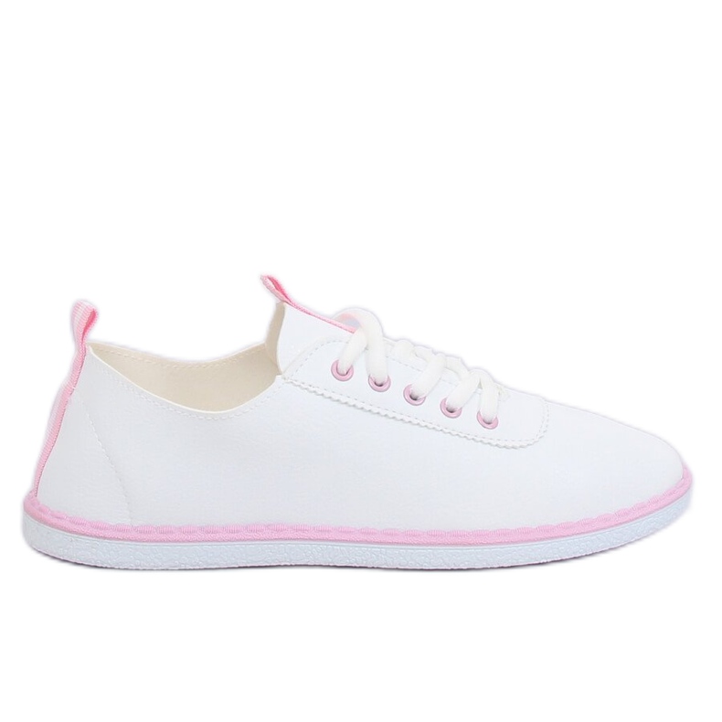 Dam sneakers vita och rosa XJ-2918 Rosa