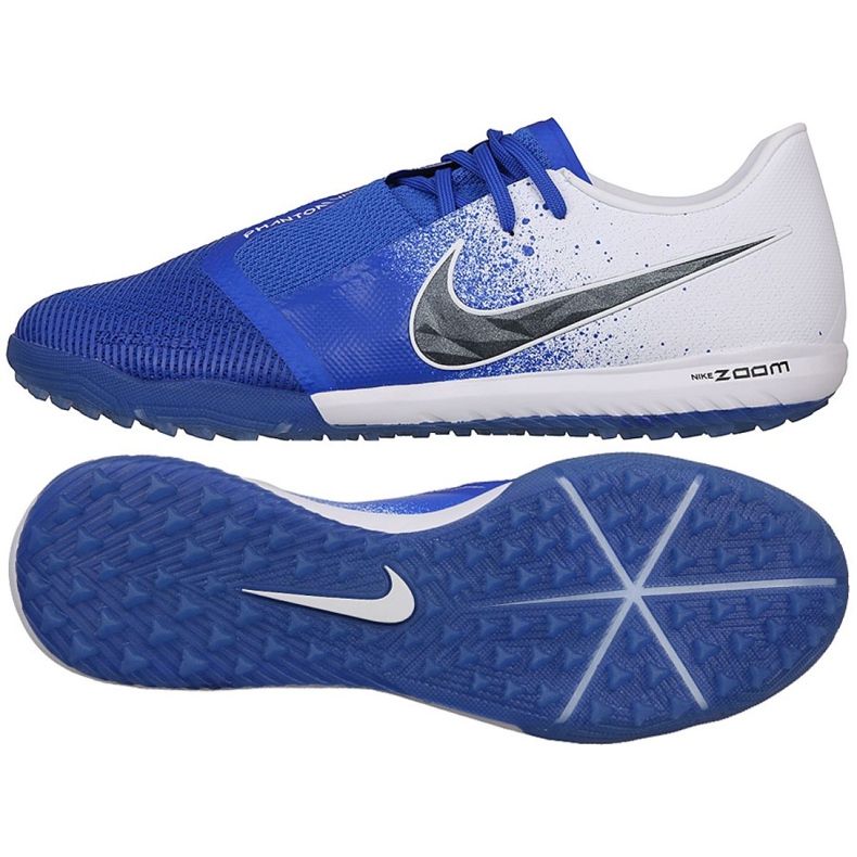 Nike Zoom Phantom Venom Pro Tf M BQ7497-104 fotbollsskor mångfärgad blå