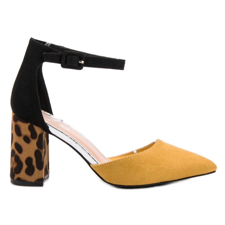 Cm Paris Pumpar på Szpic -sätt gul