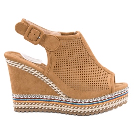 Nio Nio Inbyggda kilsandaler brun