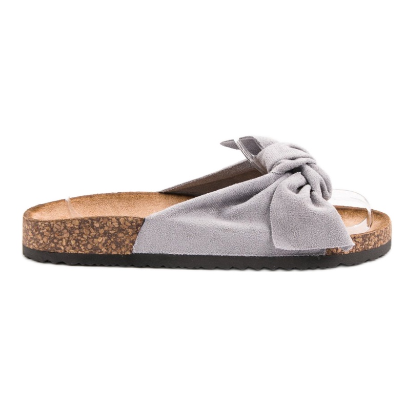 Anesia Paris Mocka tofflor grå