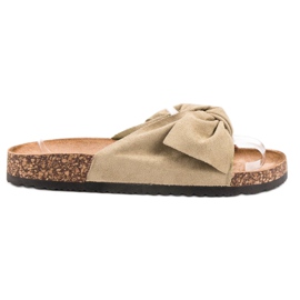 Anesia Paris Mocka tofflor brun