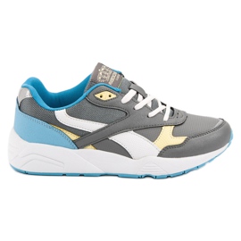 Ax Boxing Klassiska sportskor grå