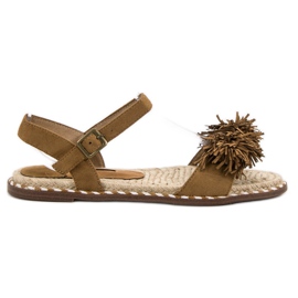 Corina Kamel sandaler brun