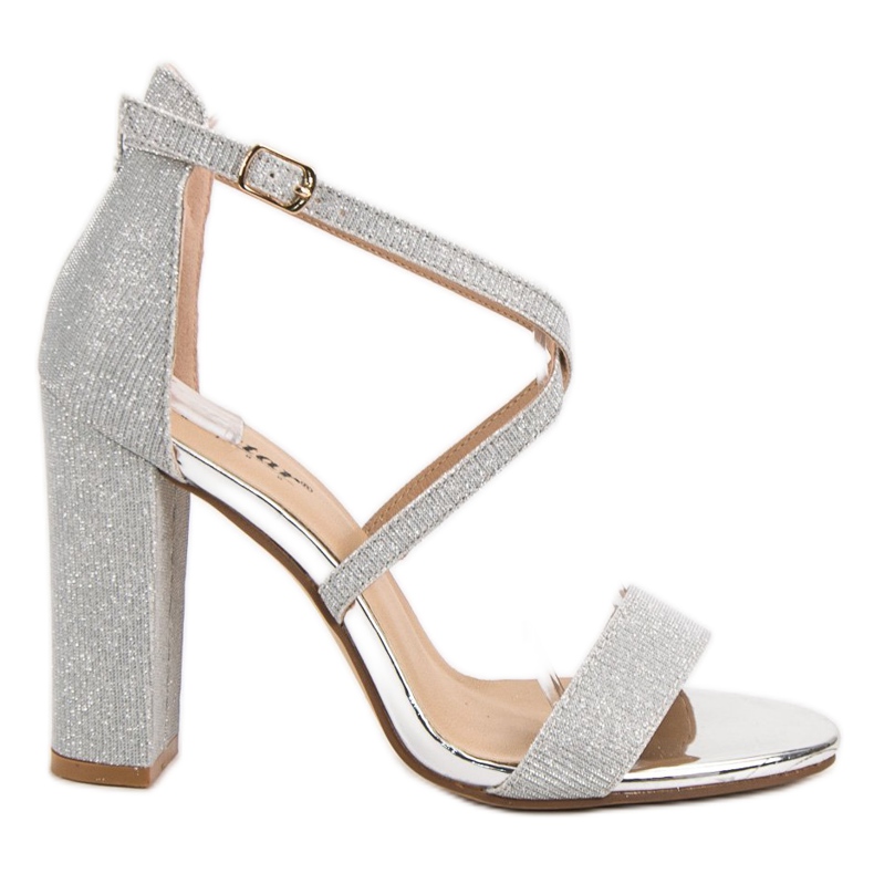 Seastar Sandaler med hög klack grå