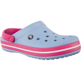 Crocs Crocband Chambray Blue Paradise Pink mångfärgad