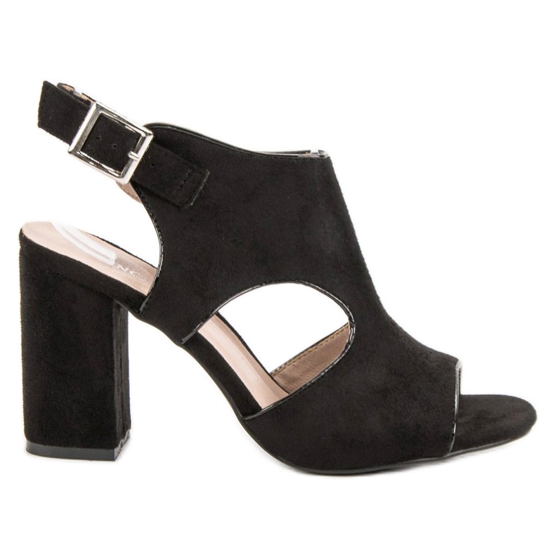 Stängda VINCEZA sandaler svart
