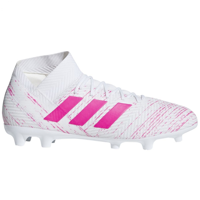 Adidas Nemeziz 18.3 Fg M BB9436 fotbollsskor vit vit