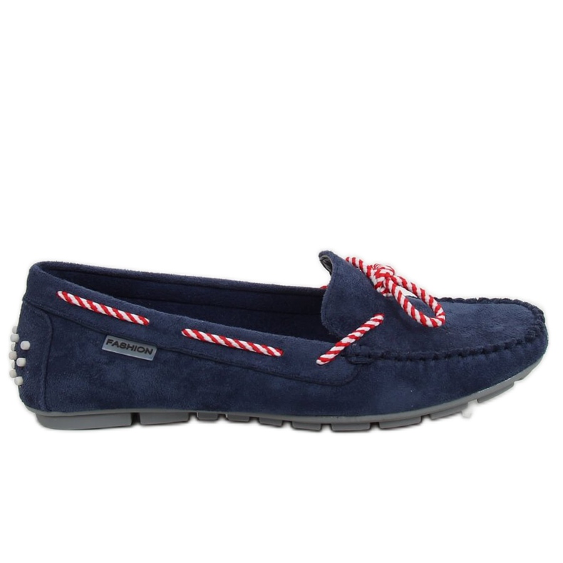 Marinblå loafers för kvinnor MH04 Navy