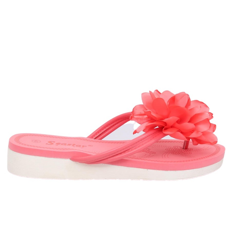 Flip-flops med blommarosa CK103 Coral
