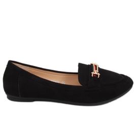 Svarta loafers för kvinnor JM8542Z Negro