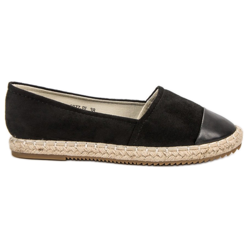 Super Me Mocka Espadrilles svart