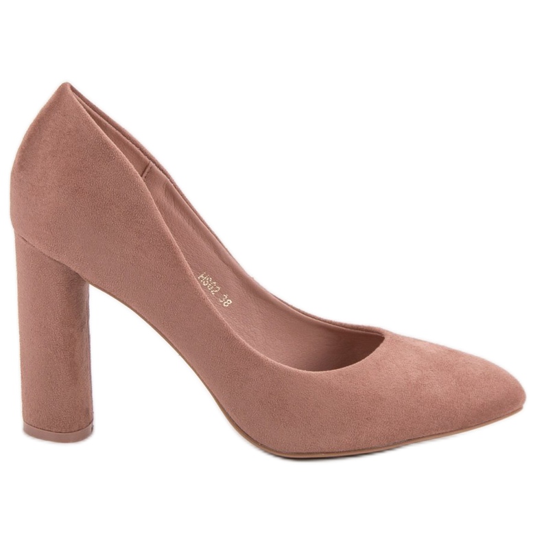 Small Swan Mocka pumpar på en pelare rosa