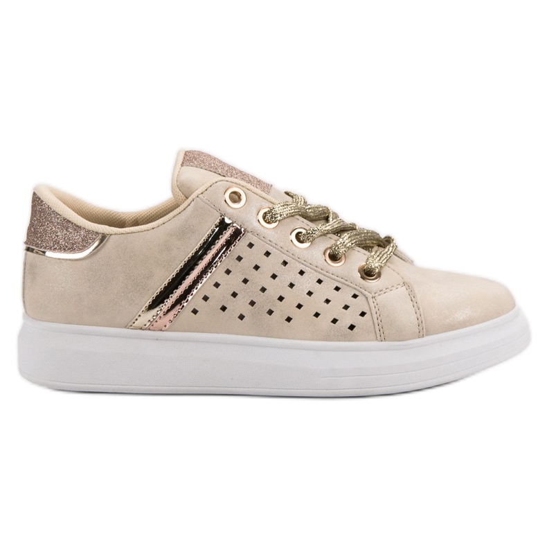 Trendiga sportskor brun