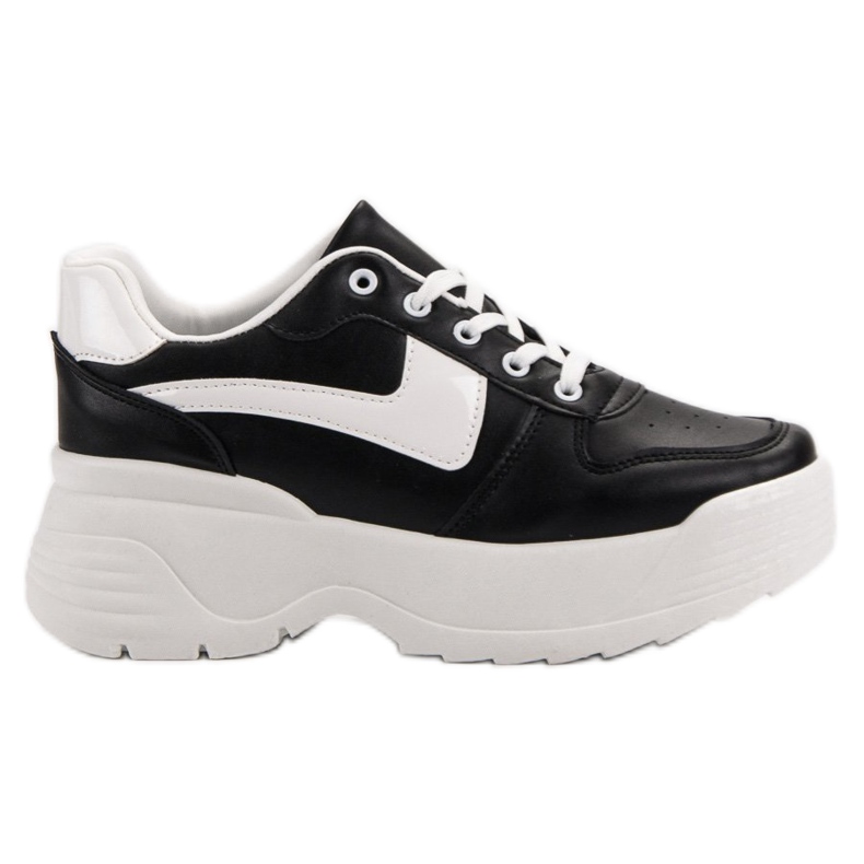 Kylie Sneakers på plattformen svart