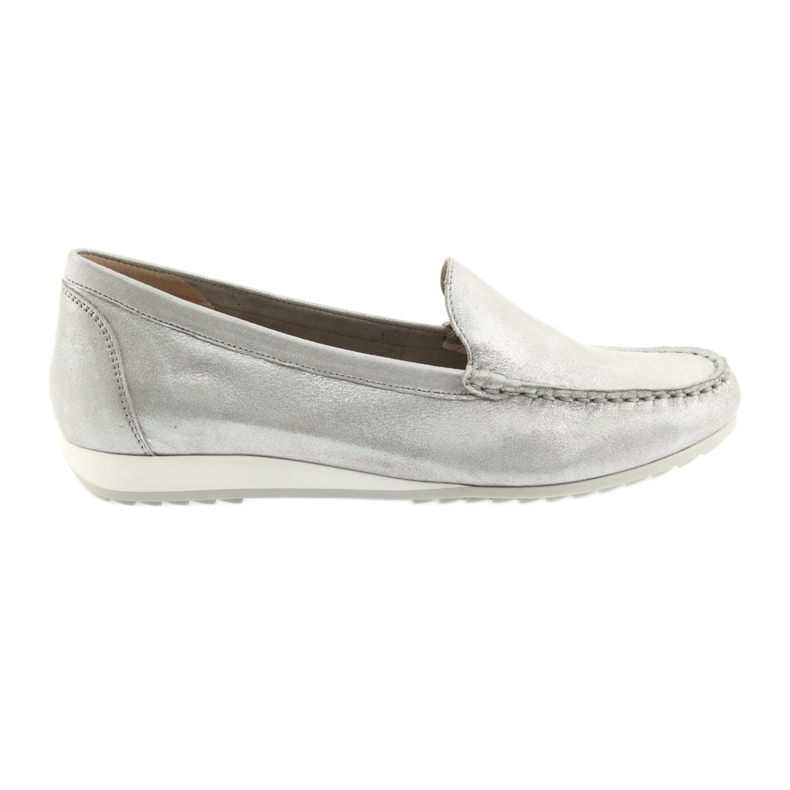 Caprice 24211 silver loafers grå