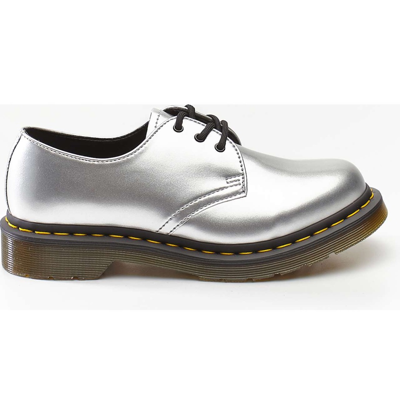 Dr. Martens 1461 Vegan Krom Silver Kromfärg Metallic grå
