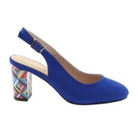 Sandaler på stolpen Sergio Leone 788 indigo mic blå