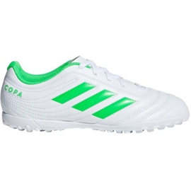 Adidas Copa 19.4 Tf M D98072 fotbollsskor mångfärgad vit