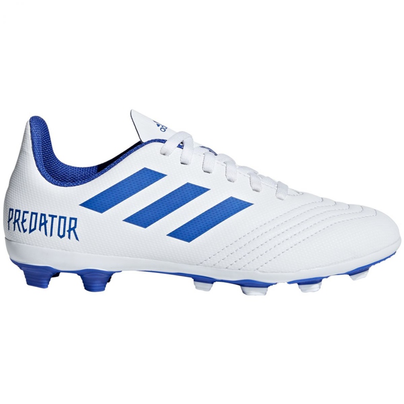 Adidas Predator 19.4 FxG Jr CM8542 fotbollsskor mångfärgad vit