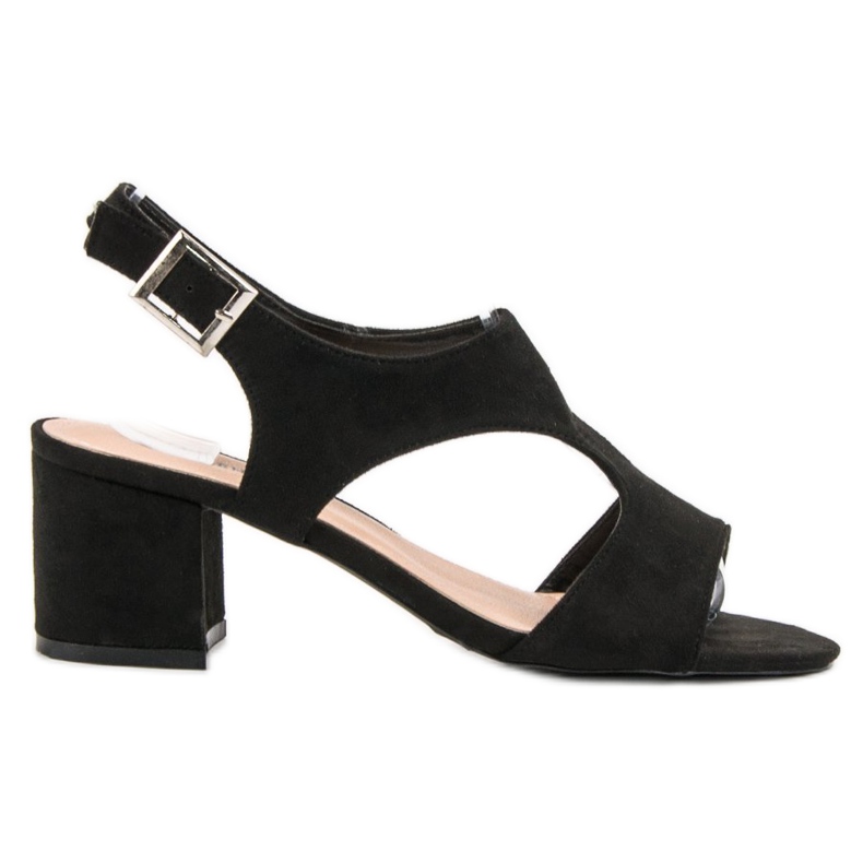 Queen Vivi Sandaler i mocka svart
