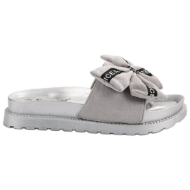 Seastar Mocka tofflor för kvinnor grå