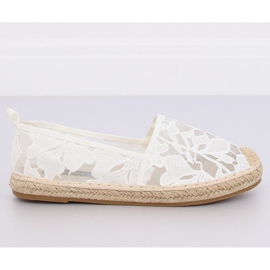 Espadrilles openwork white 68-130 White II-GAT vit