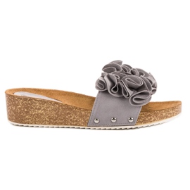 Seastar Casual grå tofflor