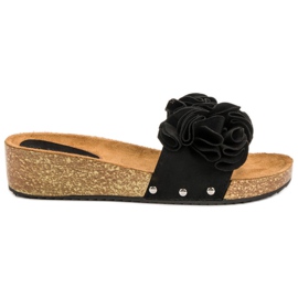 Seastar Casual svarta tofflor