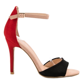 Seastar Sandaler På En Hög Klack svart