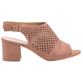 Casual Closed Sandals rosa