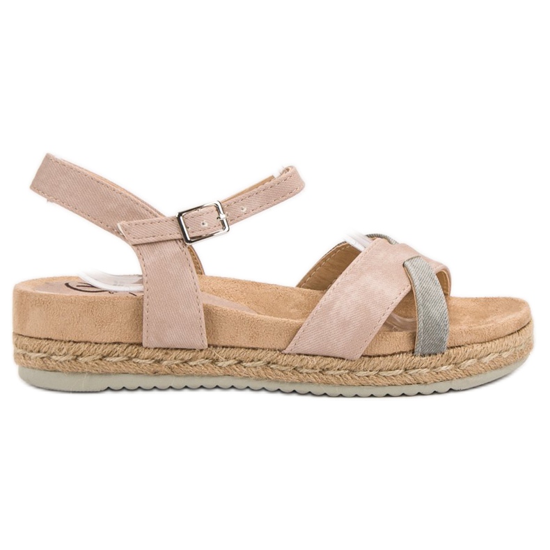 Kylie Espadrilles sandaler rosa