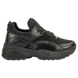 Slip-on sneakers svart