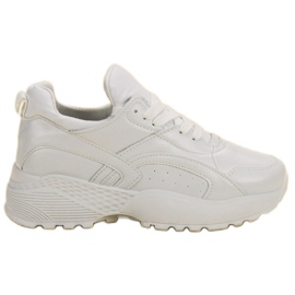 Slip-on sneakers vit