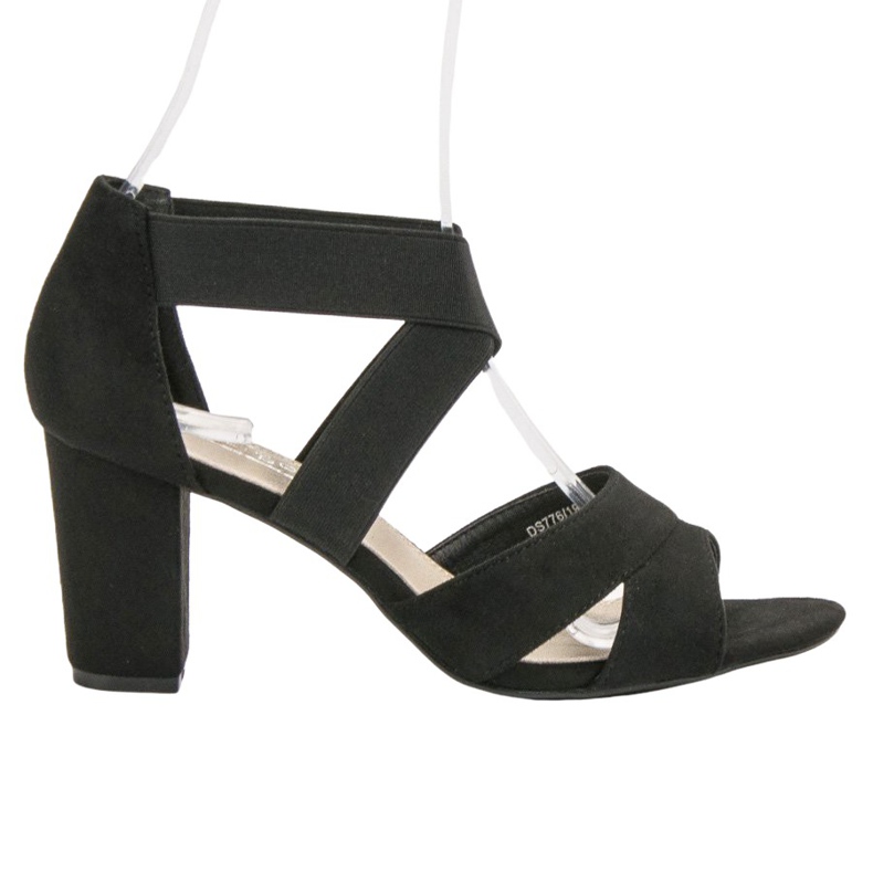 Filippo Svarta slip-on sandaler