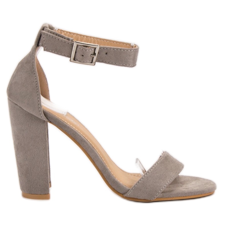 SHELOVET Klassiska sandaler på en bar grå