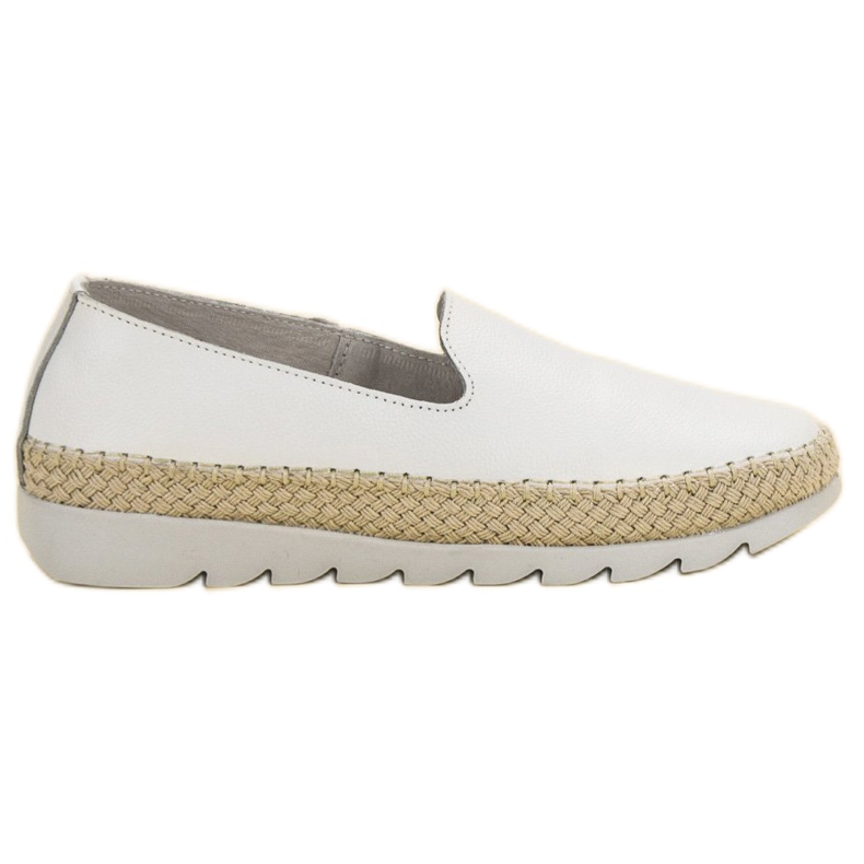Filippo Slip-on läderskor vit