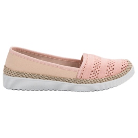 SHELOVET Textil Espadrilles rosa