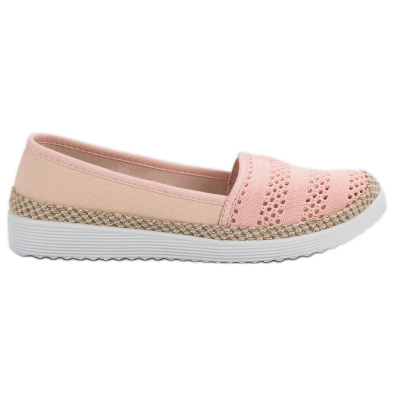 SHELOVET Textil Espadrilles rosa