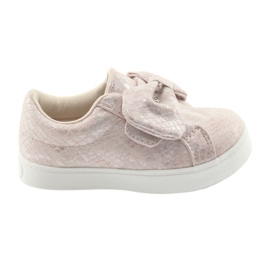 American Club sneakers ES23 rosett rosa grå