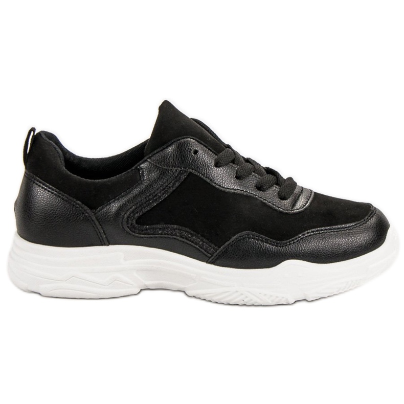 SHELOVET Trendiga sneakers svart